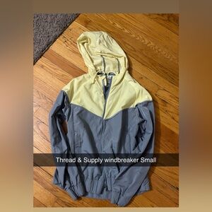Thread & Supply Yellow and Gray Jacket